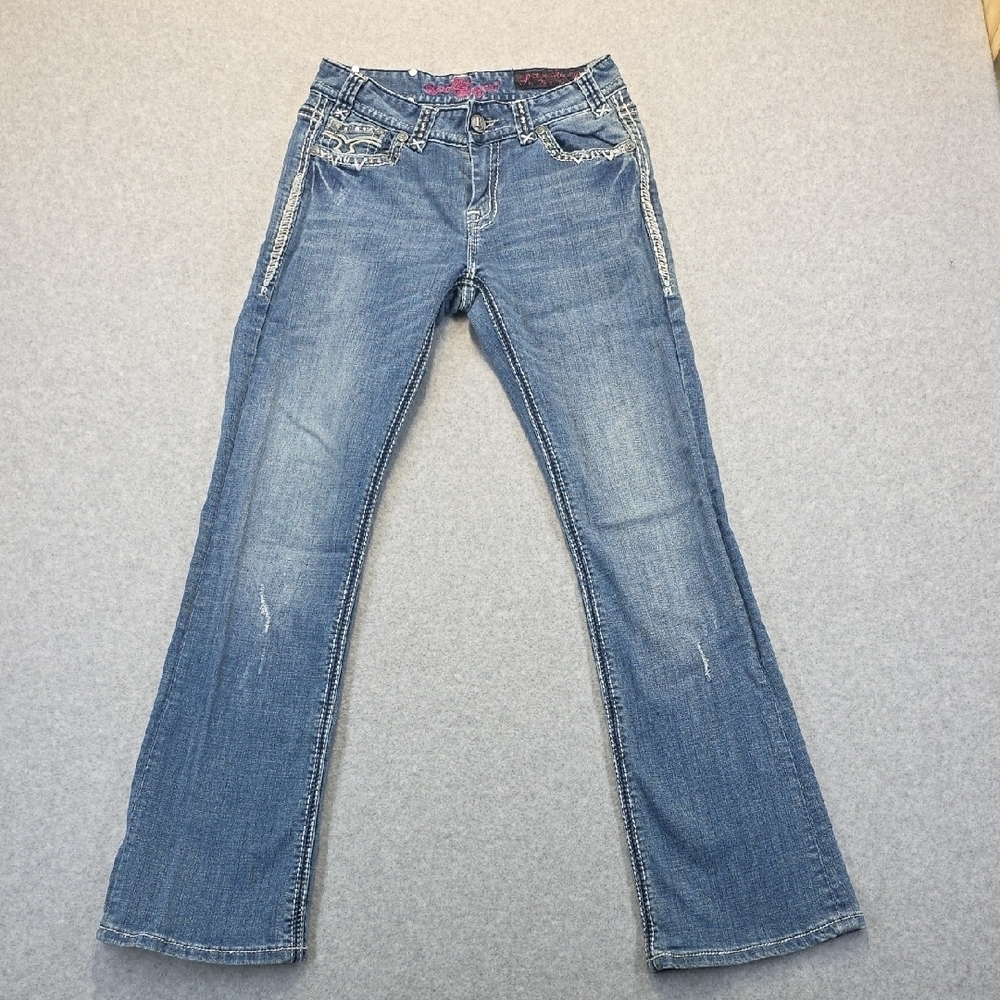 Rock & Roll Cowgirl Blue Boot Cut Jeans